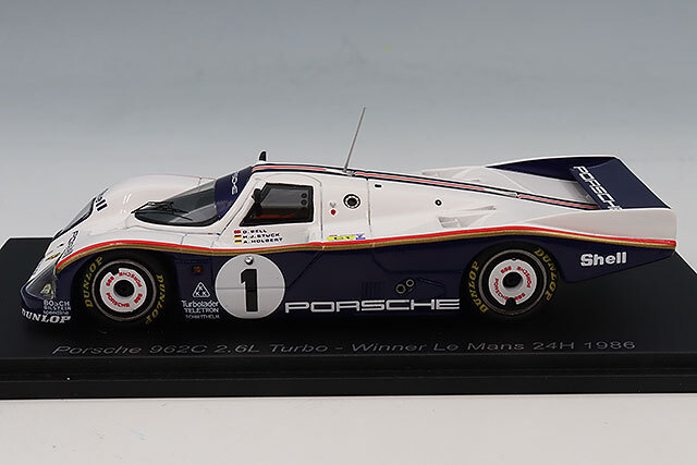 スパーク 1/43 ポルシェ 962 ロスマンズ 1986 ルマン24H ウィナー #1