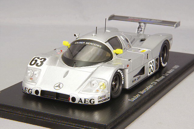 スパーク 1/43 ザウバー メルセデス C9 1989 ルマン24H ウィナー #63 J