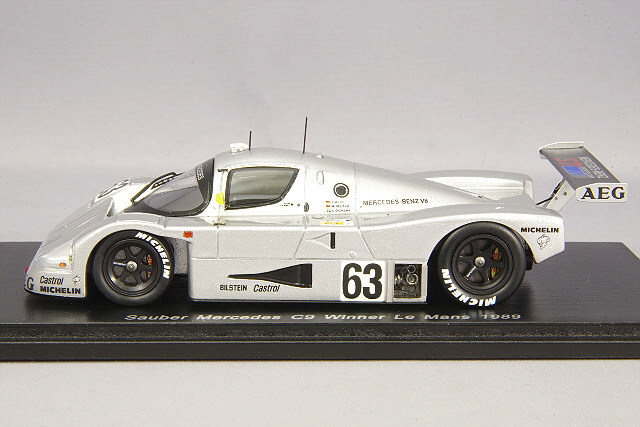 スパーク 1/43 ザウバー メルセデス C9 1989 ルマン24H ウィナー #63 J