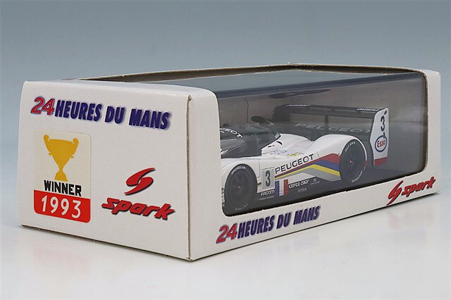 スパーク 1/43 プジョー 905 1993 ルマン24H ウィナー #3 E.エラリー/C