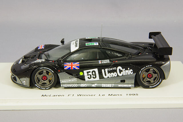 スパーク 1/43 マクラーレン F1 GTR 1995 ルマン24H ウィナー