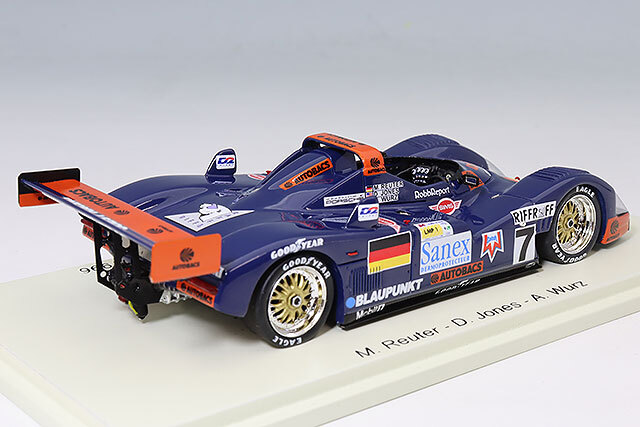 スパーク 1/43 TWR ポルシェ WSC-95 1996 ルマン24H ウィナー #7 M
