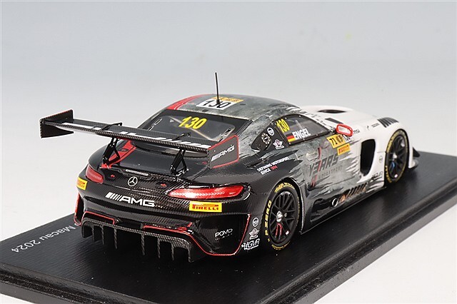 スパーク 1/43 メルセデス AMG GT3 Evo Team GMR 2024 FIA GT ワールド