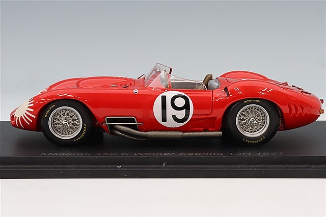 スパーク 1/43 マセラティ 450S 1957 セブリング12H ウィナー #19 J.M.