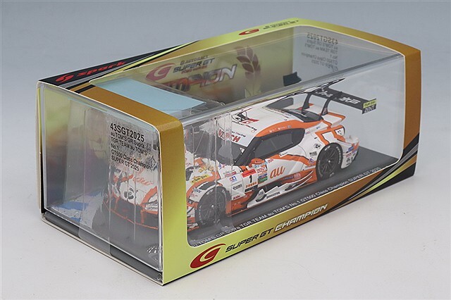 スパーク 1/43 au TOM'S GR スープラ TGR 2025 スーパーGT GT500