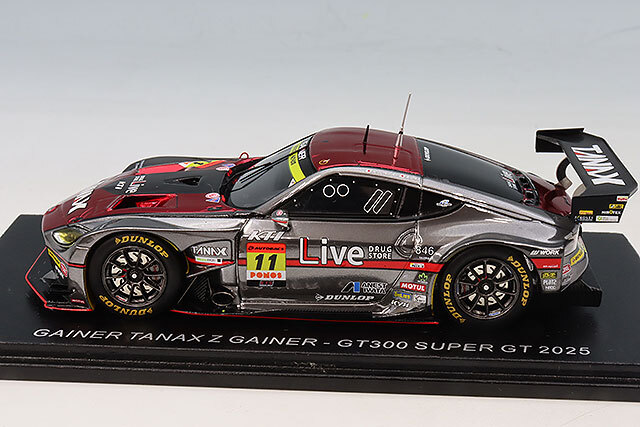 スパーク 1/43 ゲイナー タナックス Z #11 2025 スーパーGT GT300 #11