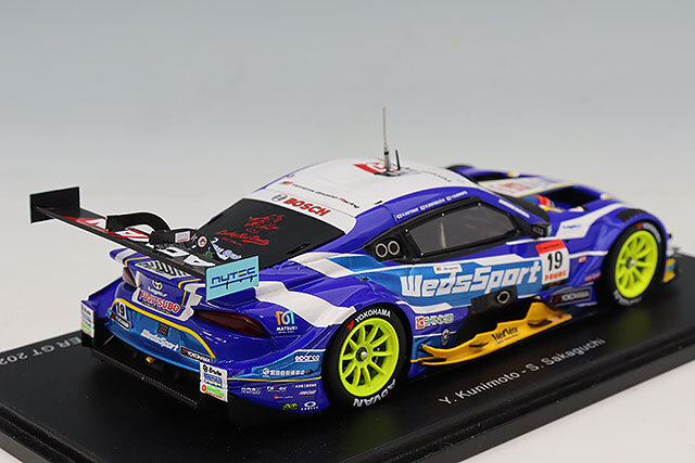 スパーク 1/43 ウェッズスポーツ アドバン GR スープラ TGR BANDOH #19