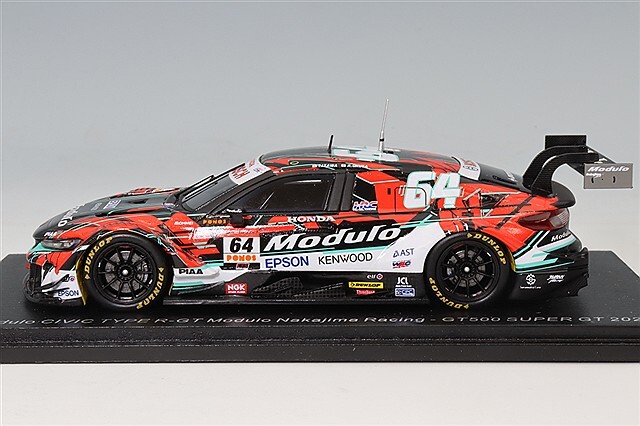 スパーク 1/43 モデューロ シビック タイプR-GT ナカジマレーシング
