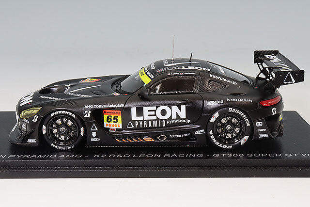 spark leon K2 R&D super gt ミニカー スパーク 1/43 レオン ピラミッド AMG K2 R&D レオンレーシング