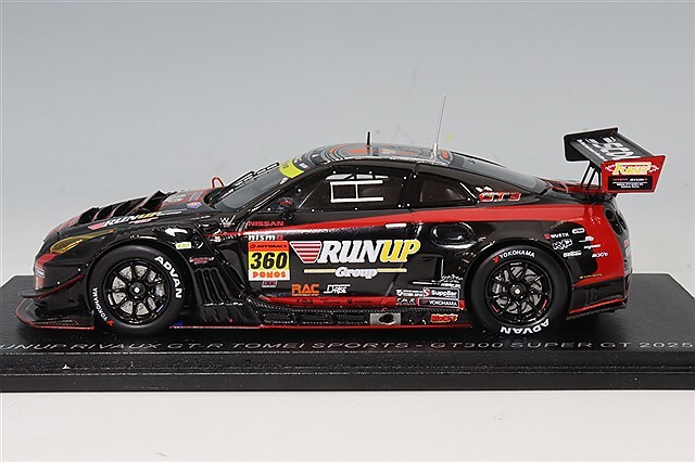 スパーク 1/43 ランナップ RIVAUX GT-R TOMEI SPORTS 2025 スーパーGT