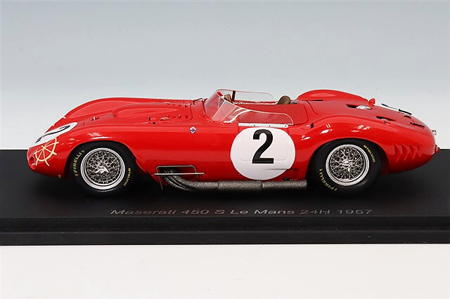 スパーク 1/43 マセラティ 450S ルマン 1957 No.2 スパーク 1/43 マセラティ 450S ルマン 1957 No.2 - メルカリ