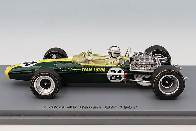 スパーク 1/43 ロータス 49 F1 1967 イタリアGP #24 G.バゲッティ