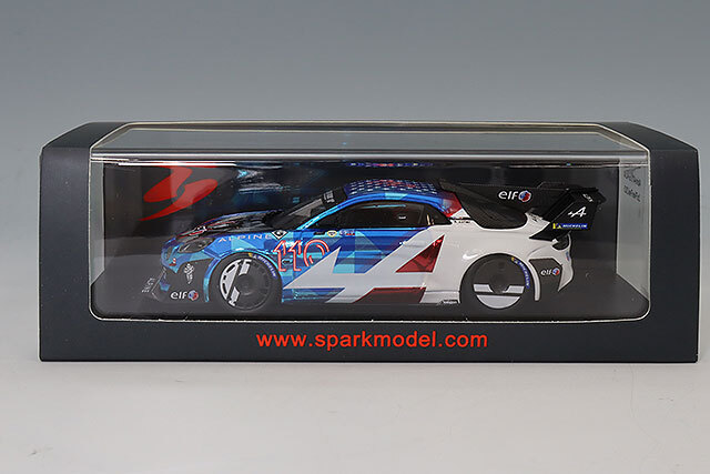 Alpina A110 ノベルティ スパーク 1/43 アルピーヌ A110 GT4 Evo 2023 パイクスピーク 3