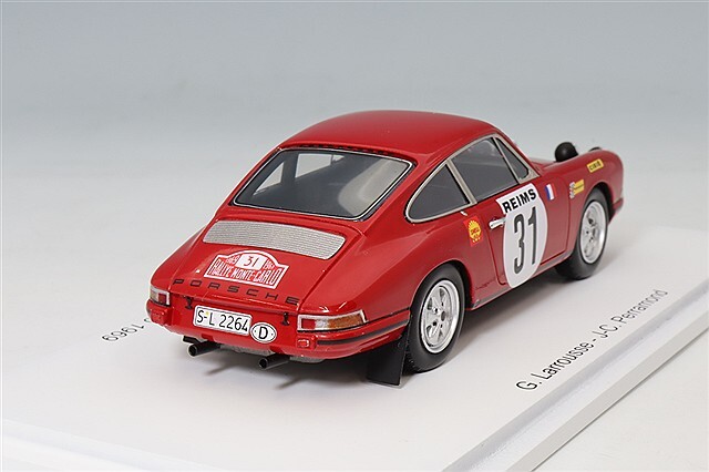 スパーク 1/43 ポルシェ 911S 1969 ラリー モンテカルロ 2位 #31 G