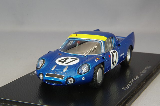 スパーク 1/43 アルピーヌ A210 1967 ルマン24H #47 J-C