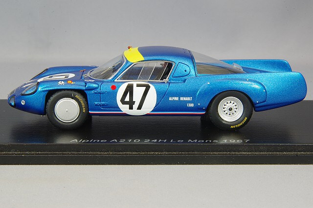 スパーク 1/43 アルピーヌ A210 1967 ルマン24H #47 J-C