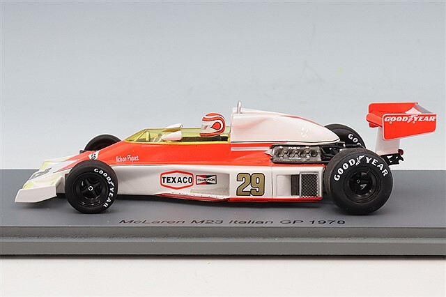 スパーク 1/43 マクラーレン M23 1978 F1 イタリアGP #29 N.ピケ