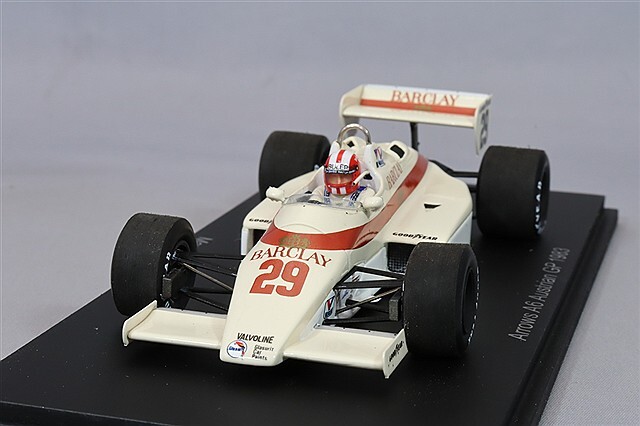 スパーク 1/43 アローズ A6 1983 F1 オーストリアGP #29 M.スレール