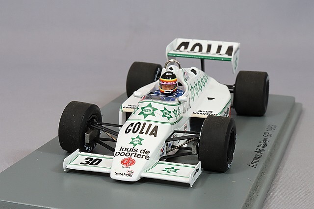 スパーク 1/43 アロウズ A6 1983 F1 イタリアGP #30 T.ブーツェン