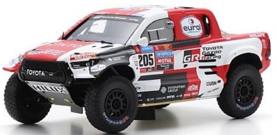 ☆予約品☆ スパーク 1/43 トヨタ ハイラックス 2023 ダカールラリー 4