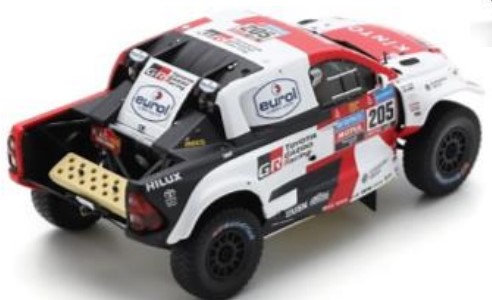 ☆予約品☆ スパーク 1/43 トヨタ ハイラックス 2023 ダカールラリー 4