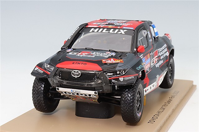 スパーク 1/43 トヨタ ハイラックス 2023 ダカール ラリー 7位 #220