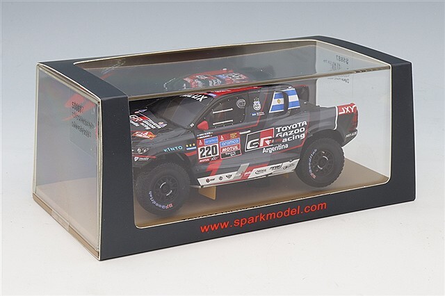 スパーク 1/43 トヨタ ハイラックス 2023 ダカール ラリー 7位 #220