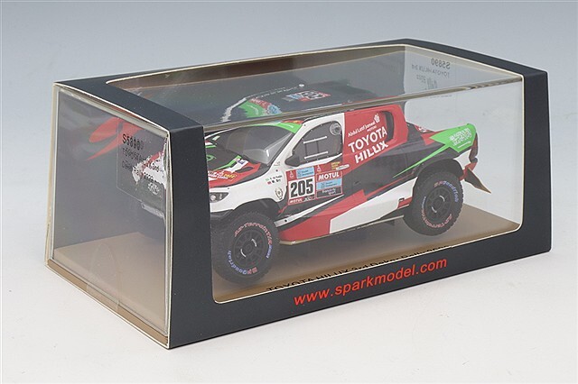 スパーク 1/43 トヨタ ハイラックス 2022 ダカール ラリー 3位 #205 Y