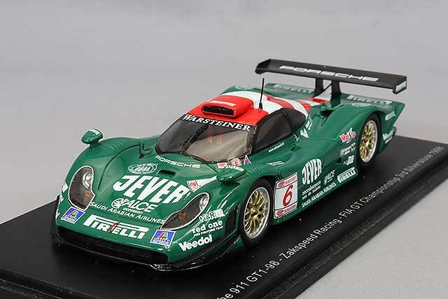 スパーク 1/43 ポルシェ 911 GT1-98 1998 FIA GT チャンピオンシップ 