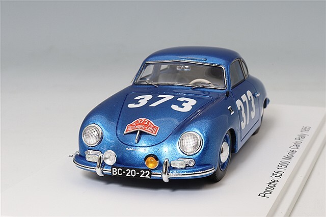 スパーク 1/43 ポルシェ 356 1500 1955 ラリー モンテカルロ #373 J.F.