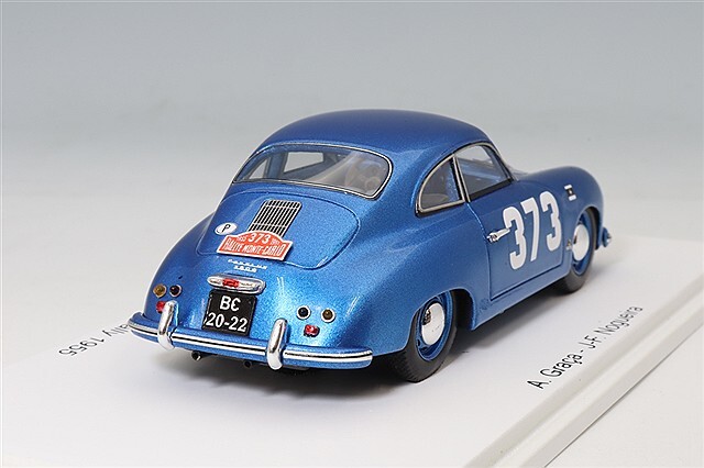 キラル　ポルシェ 356A ミニカー ミニカー 1/24 ポルシェ 356A スピードスター 黒色（幌トップ付