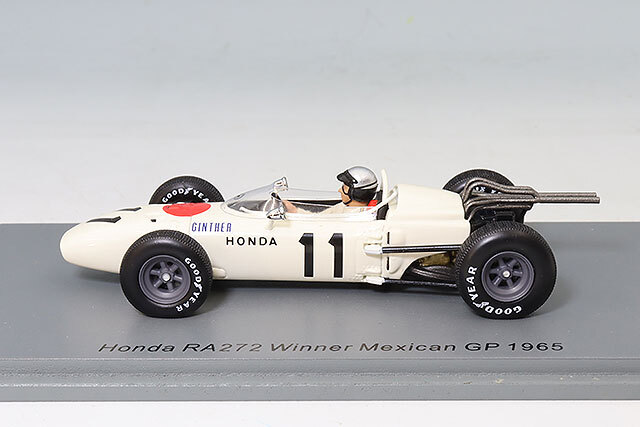 スパーク 1/43 ホンダ RA272 F1 1965 メキシコGP ウィナー #11 R.ギンサー