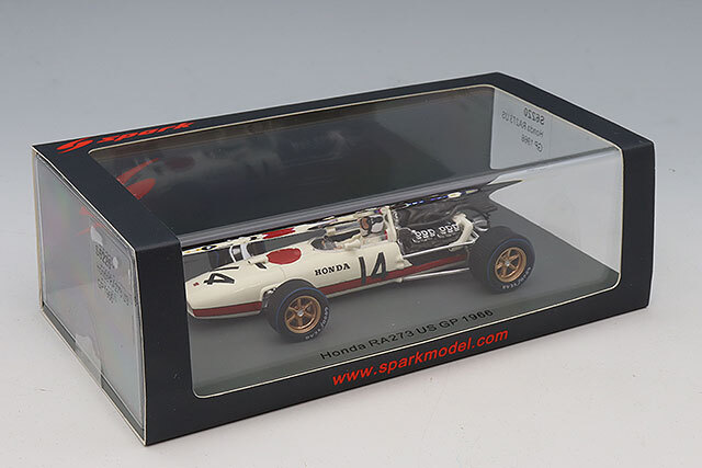 スパーク 1/43 ホンダ RA273 F1 1966 アメリカGP #14 R.バックナム