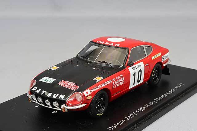 スパーク 1/43 ダットサン 240Z 18th モンテカルロ 1973 #10 R 