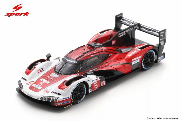 スパーク 1/64 ポルシェ 963 PENSKE 2025 ルマン24H 6位 #5 J.アンド
