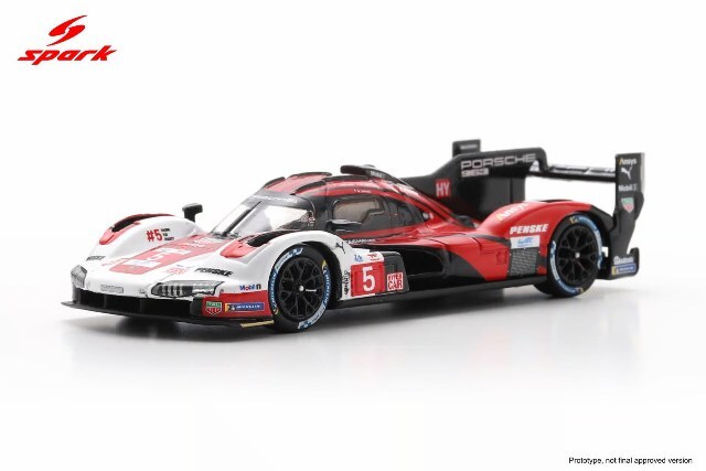 スパーク 1/64 ポルシェ 963 PENSKE 2025 ルマン24H 6位 #5 J.アンド