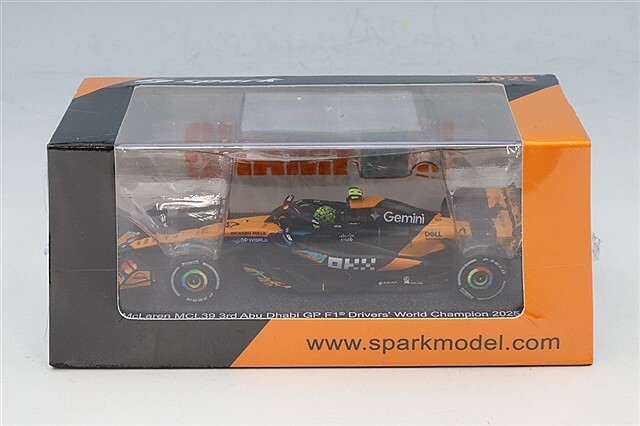 おれんじ15様 まとめ買い3点 スパーク 1/64 マクラーレン MCL39 2025 F1 アブダビGP 3位 2025 #4 L