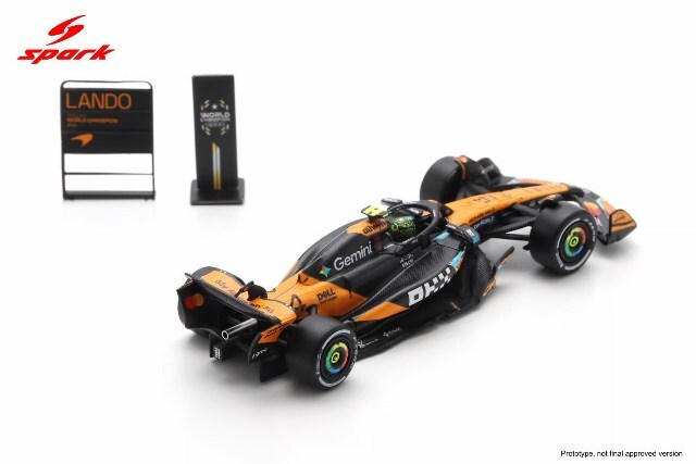 スパーク 1/64 マクラーレン MCL39 2025 F1 アブダビGP 3位 2025 #4 L