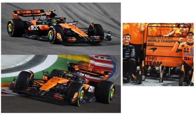 ☆予約品☆ スパーク 1/64 マクラーレン MCL39 #4 & #81 F1 2025