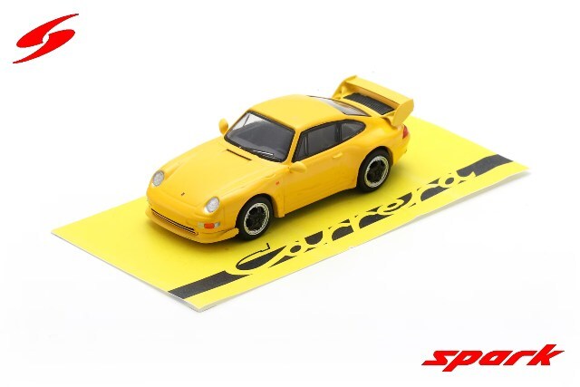 スパーク 1/64 ポルシェ 911 993 RS クラブスポーツ 1995 イエロー