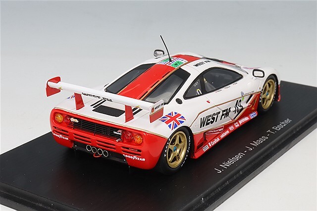 スパーク 1/43 マクラーレン F1 GTR 1995 ルマン24H #49 J.ニールセン