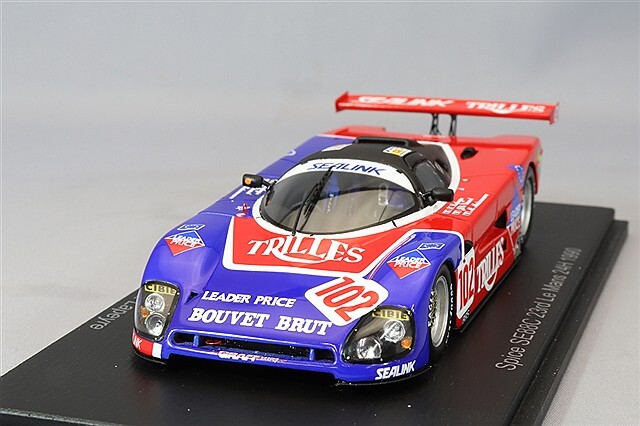 スパーク 1/43 スパイス SE88C 1990 ルマン24H 23位 #102 J-P.グラン/M