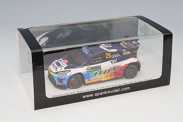 スパーク 1/43 トヨタ GR ヤリス ラリー 2 2024 RC2