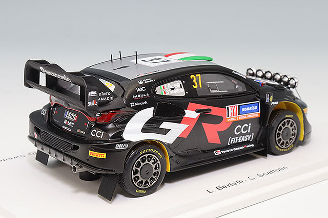 ミニカー トヨタ Gazoo Racing ヤリスGRYARIS ブラック GAZOOショッピング 1／30スケール ヤリスミニカー ＜202