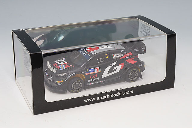 スパーク 1/43 トヨタ GR ヤリス ラリー1 ハイブリッド GAZOO