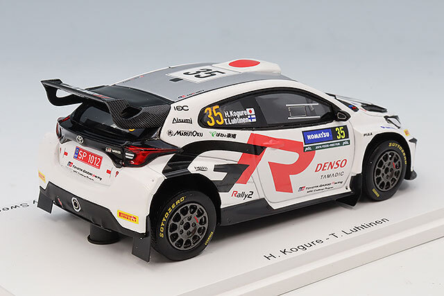 スパーク 1/43 トヨタ GR ヤリス ラリー2 GAZOOレーシング 2024