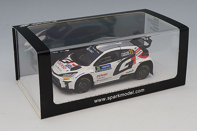 スパーク 1/43 トヨタ GR ヤリス ラリー2 GAZOOレーシング 2024 RC2 