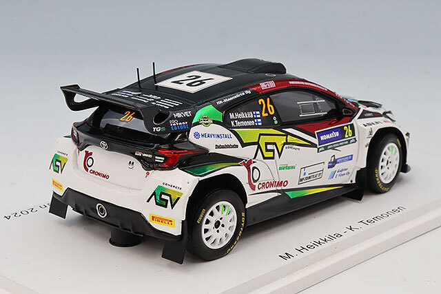 スパーク 1/43 トヨタ GR ヤリス ラリー2 2024 RC2 ラリー