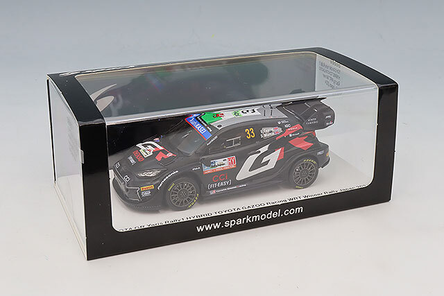 スパーク 1/43 トヨタ GR ヤリス ラリー1 ハイブリッド 