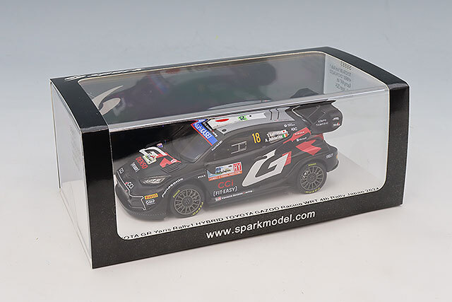 スパーク 1/43 トヨタ GR ヤリス ラリー1 ハイブリッド 